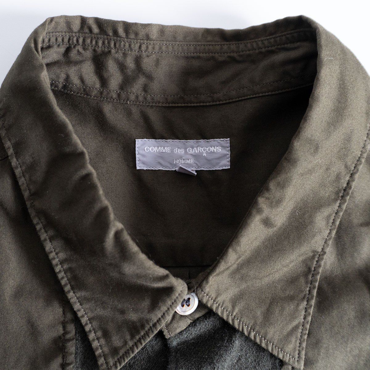 00s アーカイブ COMME des GARCONS HOMME 切替 シャツ コムデギャルソンオム 25100927