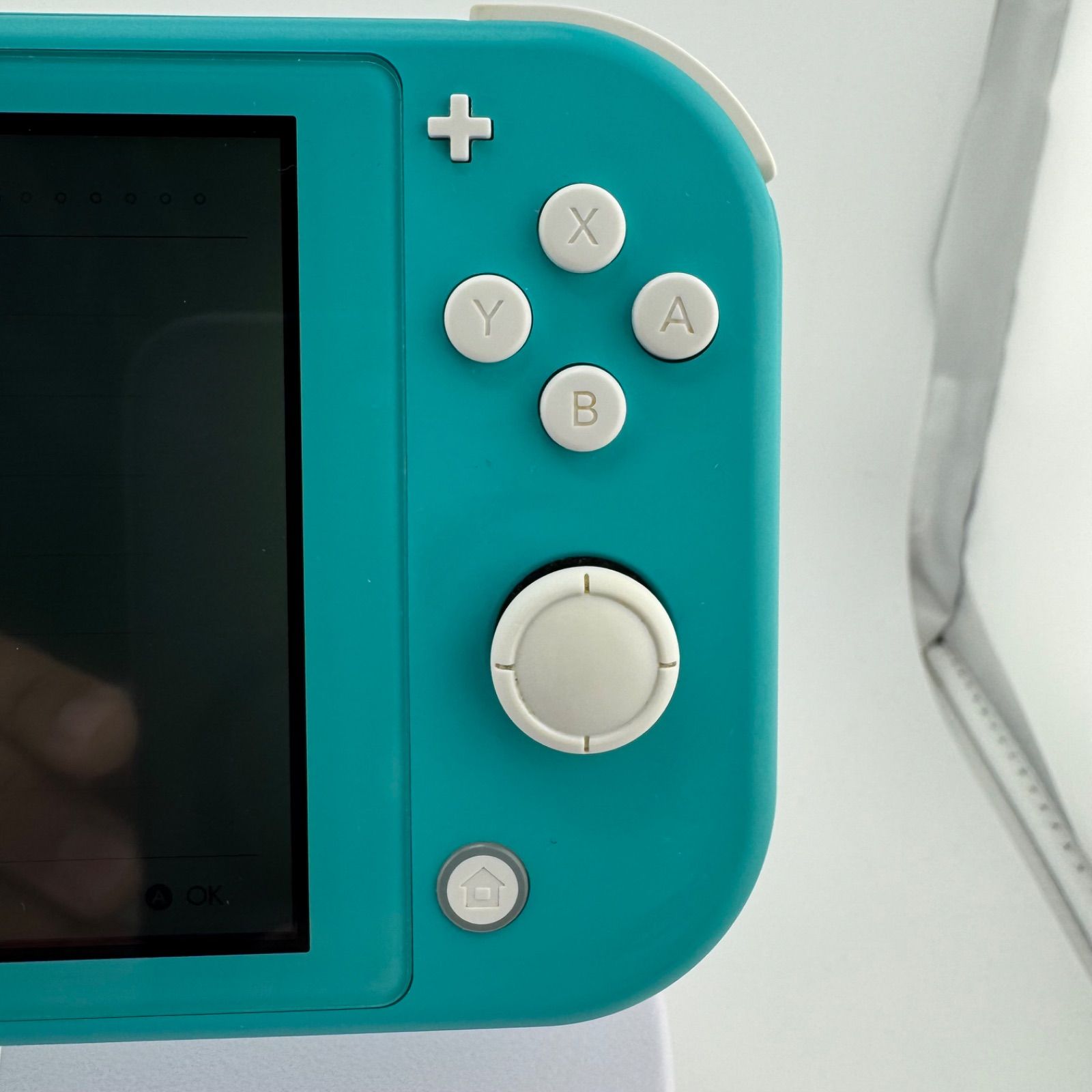 美品 Nintendo Switch Lite ターコイズ 本体 SD64GB ケース付属