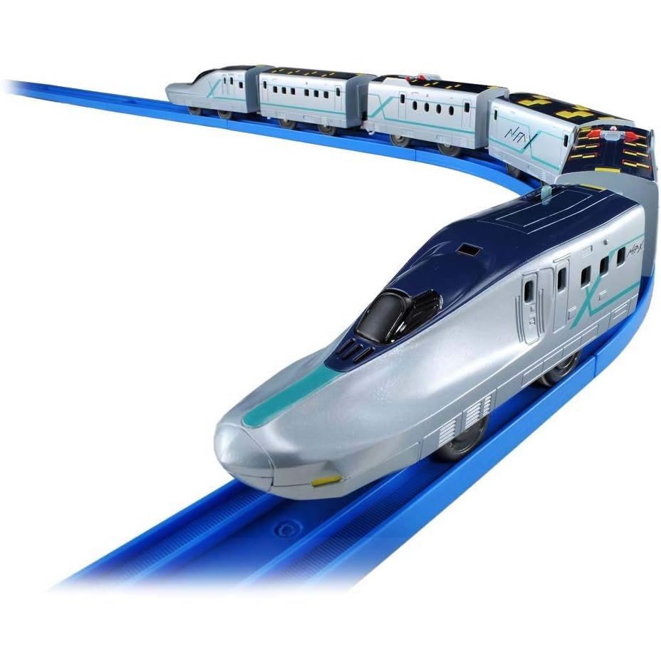 タカラトミー プラレール いっぱいつなごう 新幹線試験車両ALFA-X (アルファエックス) 電車 列車 おもちゃ 3歳以上 【ALFA-X6両編成(1)、部品注文書(1)】