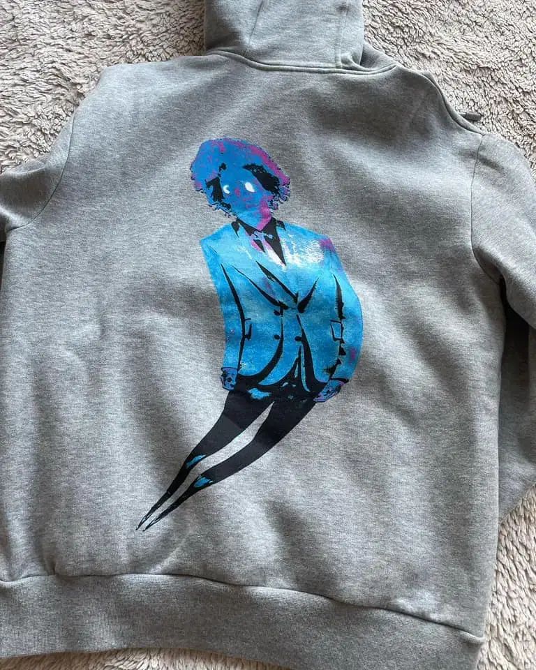 XL ルイヴィトン ネオン ウォーキング フード付きTシャツ