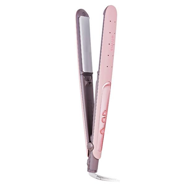 テスコム ヘアアイロン マイナスイオン 26mm 海外対応 温度調整/ロック/メモリー 自動OFF 開閉ロック ラク抜きプラグ メルティピンク TS550A-P [メルティピンク] [71mm×300mm×35mm]