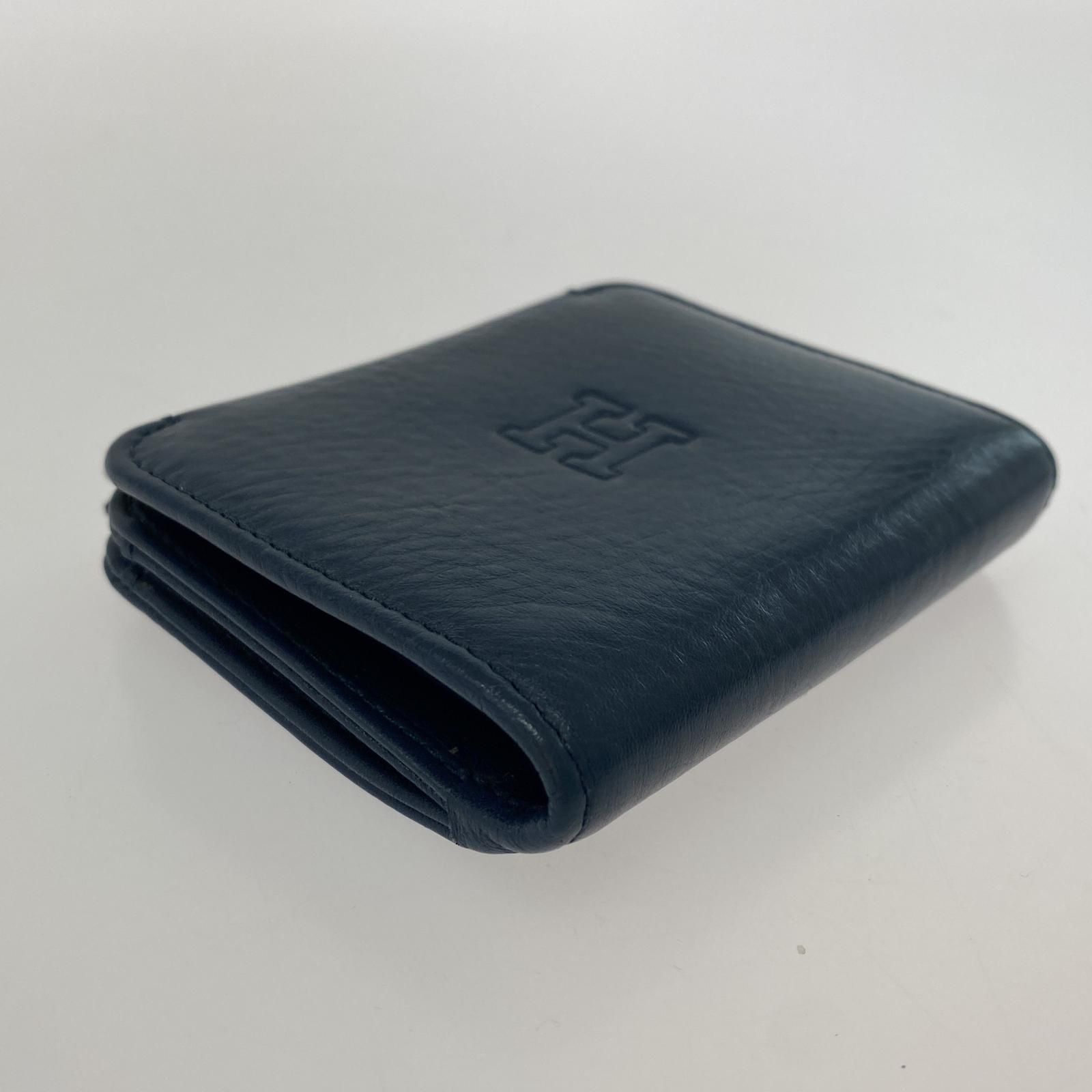 HIROFU ヒロフ L二つ折り財布/ネイビー