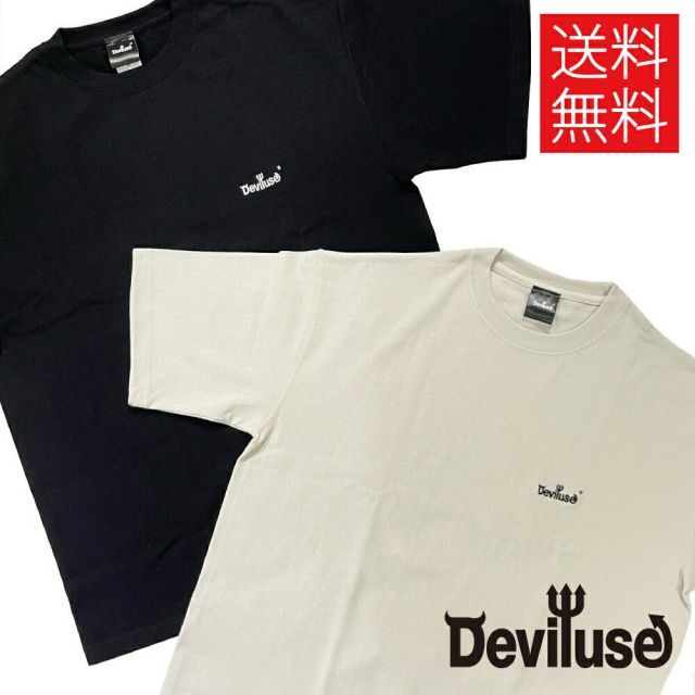 【送料無料】Deviluse Small Logo Tシャツ 半袖 T-shirts デビルユース