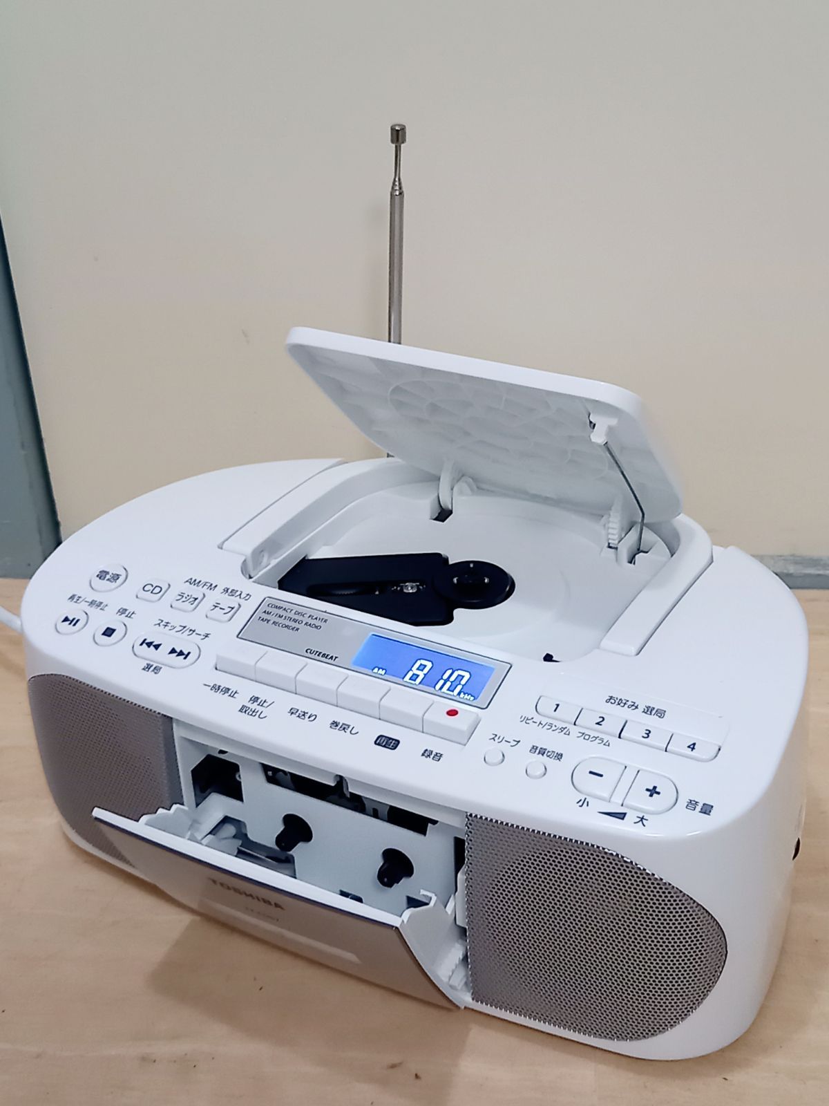 TOSHIBA 東芝 CDラジカセ TY-CDS7 - メルカリ