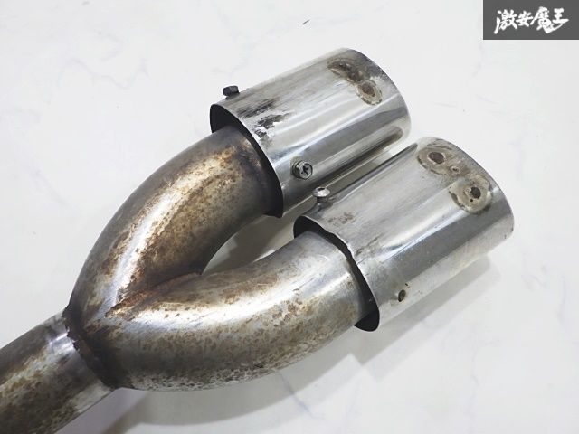 k12マーチデュアルテール マフラー ステンレス