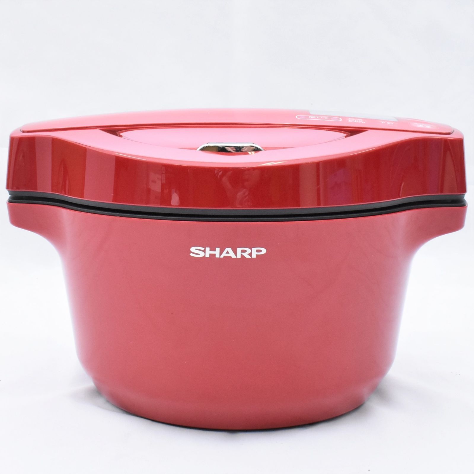 激安通販専門店 シャープ 水なし自動調理鍋 1.6L レッド系SHARP