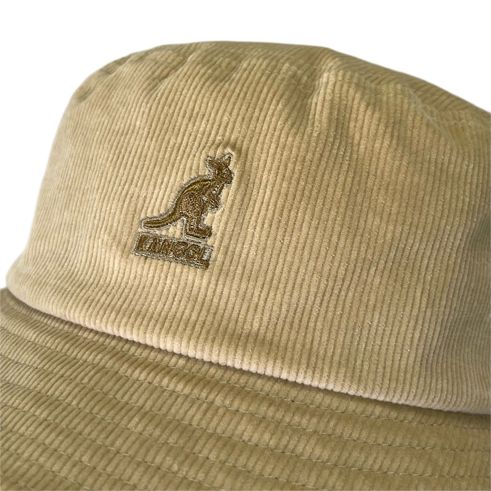 New☆ KANGOL コーデュロイ バケットハット ベージュ Lサイズ - ＨＬ