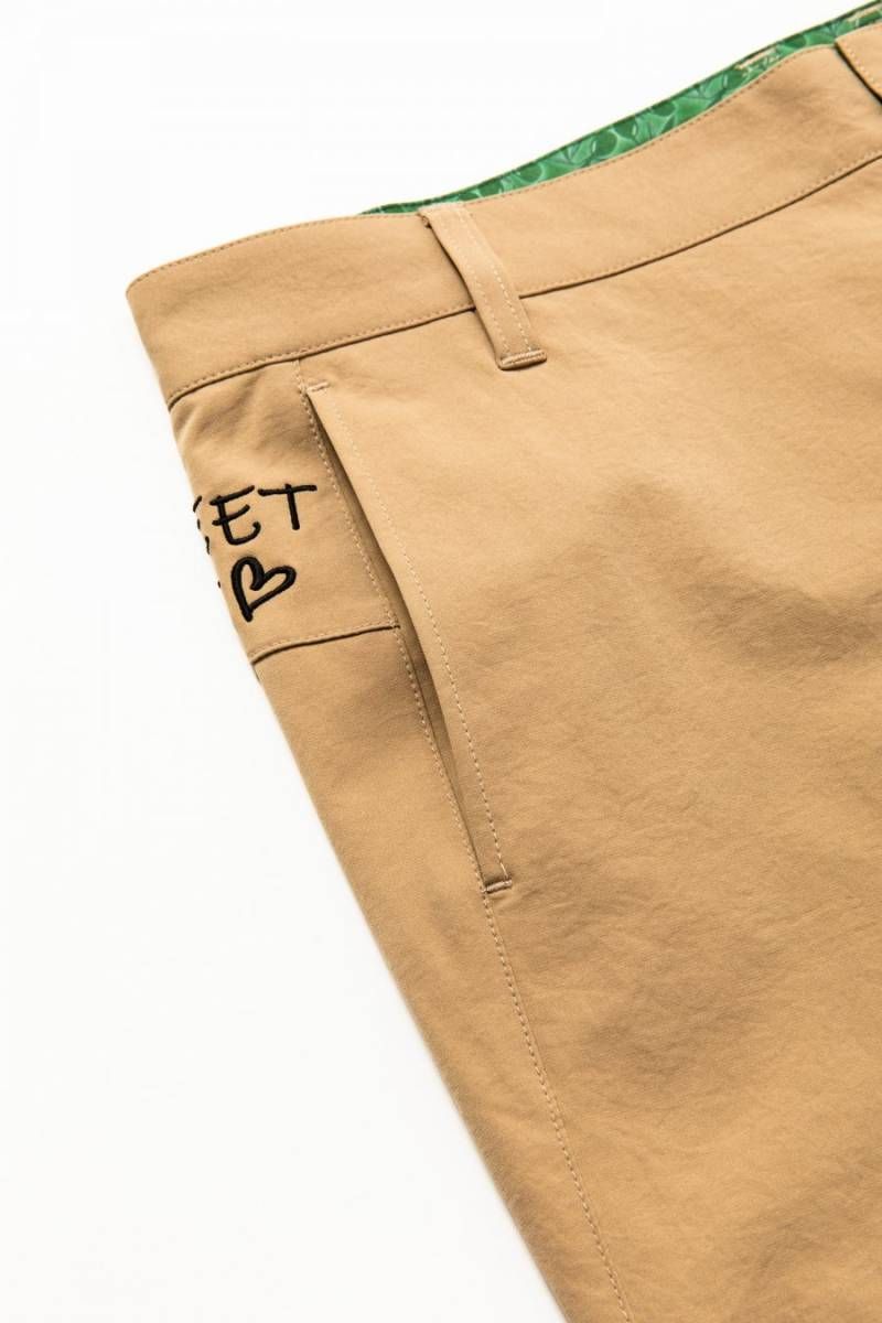 未使用 SY32 ゴルフ パンツ ビッグロゴ SYG2233 BEIGE サイズXL メンズ 