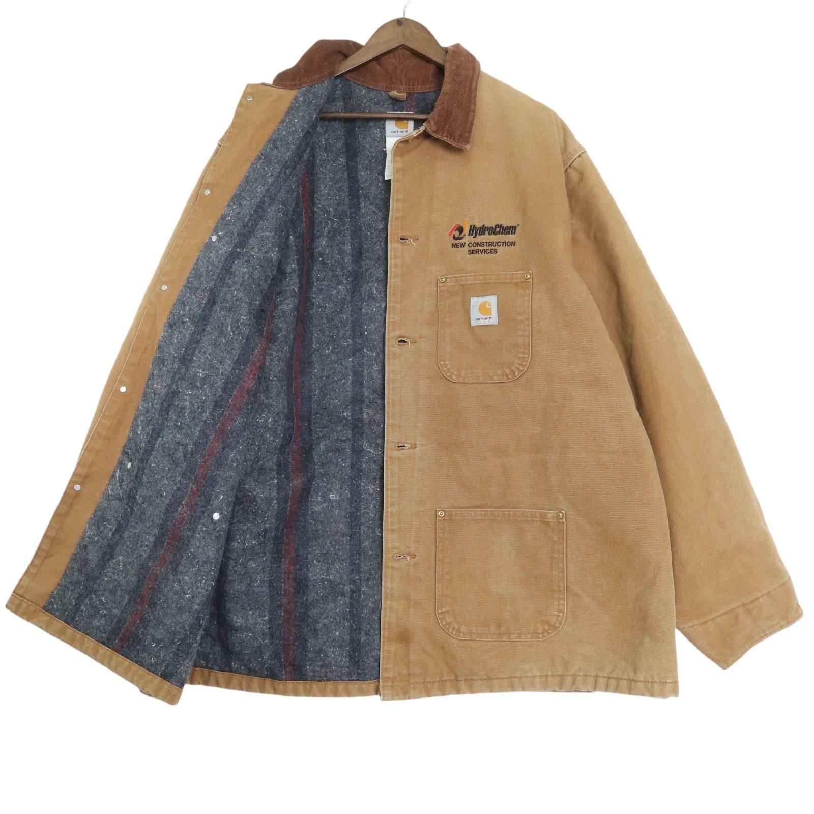 90年代 Carhartt カーハート ミシガンチョアコート ワーク ブラウン
