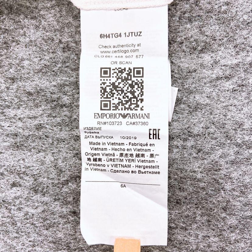 訳有】EMPORIO ARMANI エンポリオアルマーニ キッズ服 子ども服 6A