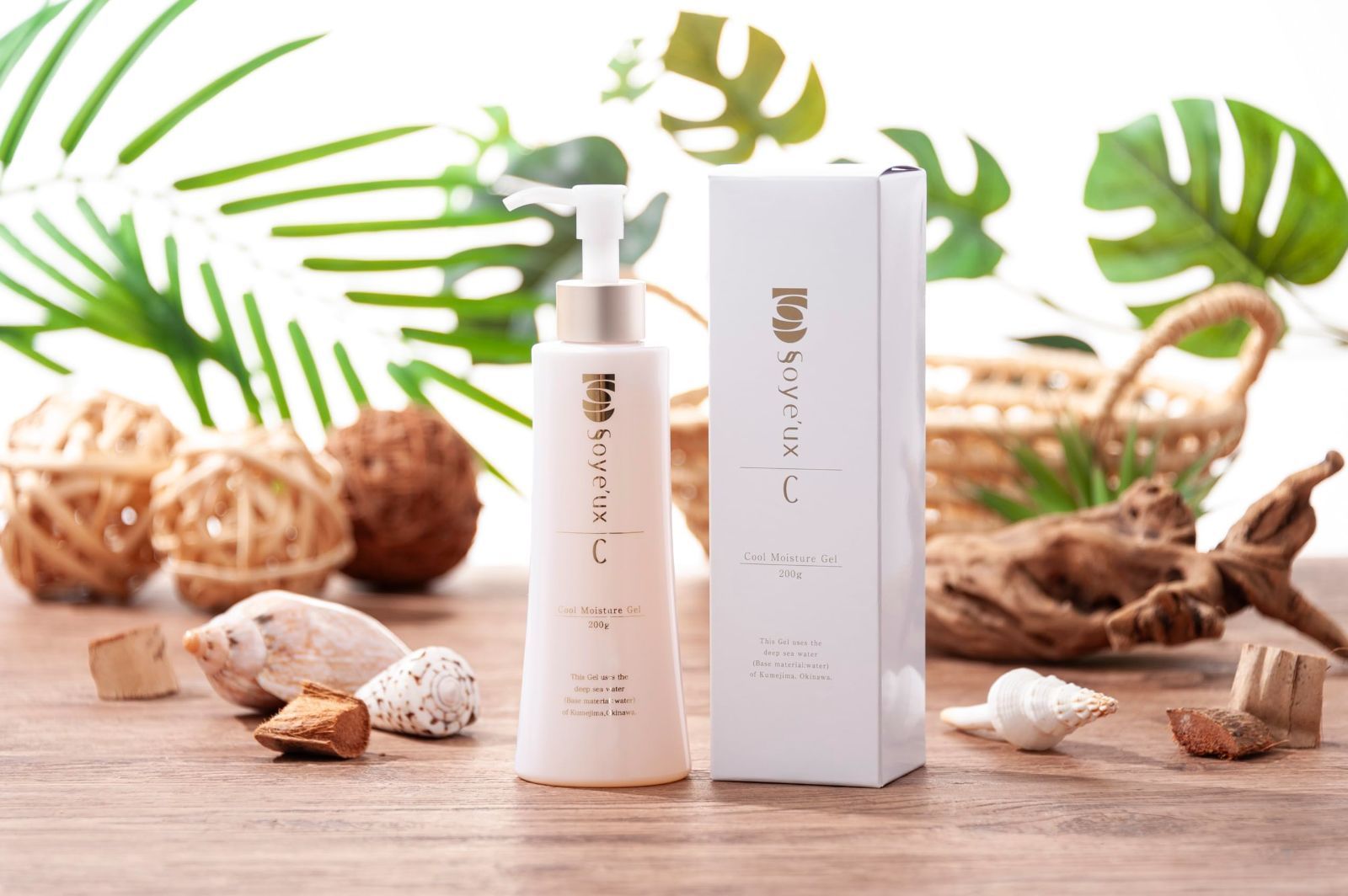 オールインワンジェル スキンケア 保湿 脱毛後 200ml 全身用 ソワユー化粧品 クールモイスチュアジェル