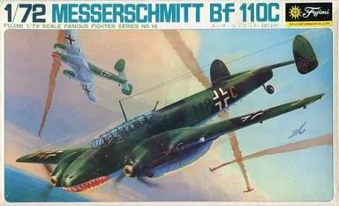 【FUJIMI】メッサーシュミット　Bf110C/D 1／72スケール Fujimi MESSERSCHMITT BF-110C/D 1/72 Scale Plastic Model Kit