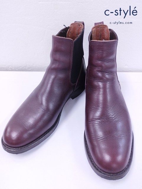 V880 [人気] RED WING レッドウィング サイドゴアブーツ 7・1/2 ワインレッド系 Mil-1 Congress Boots 9077 | Q★ V880 [人気] RED WING レッドウィング サイドゴアブーツ 7・1/2 ワイン