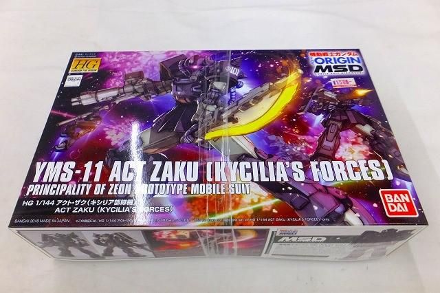 プラモデル HG 1|144 機動戦士ガンダム THE ORIGIN MSD アクト ザク キシリア部隊機