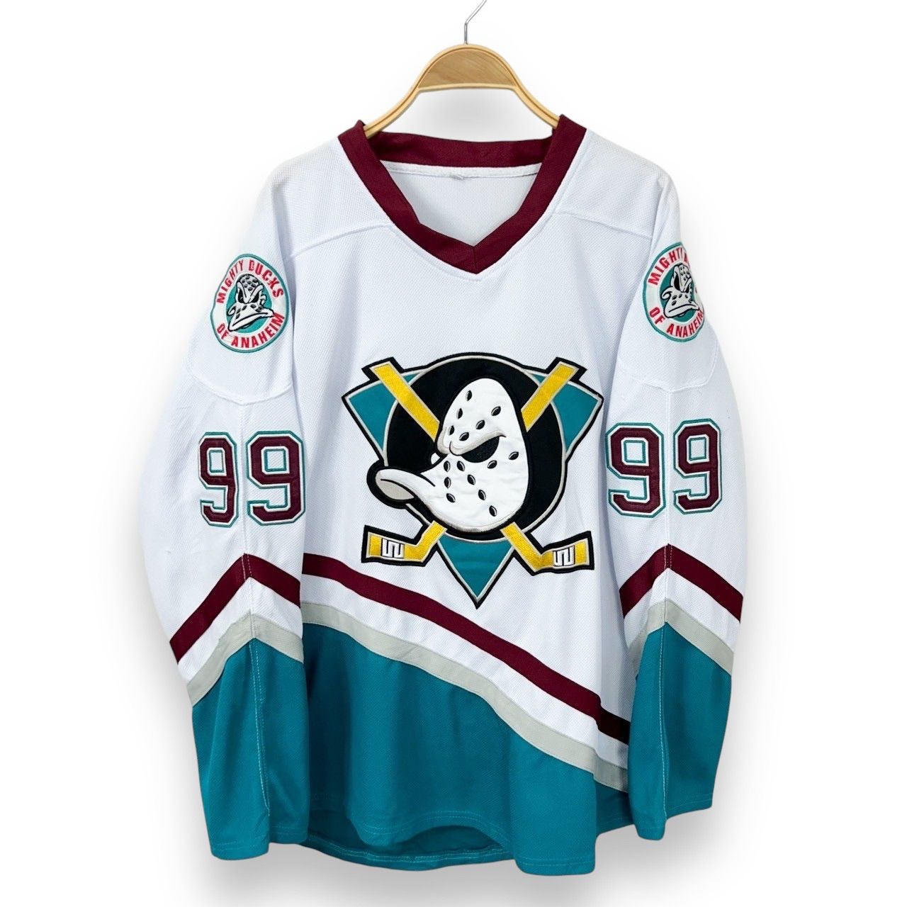 フォロワー様クーポン配布中！】NHL アナハイム マイティダックス Anaheim Ducks #99 BANKS アイスホッケーシャツ ゲームシャツ  ユニフォーム スポーツ 【S77】 - メルカリ