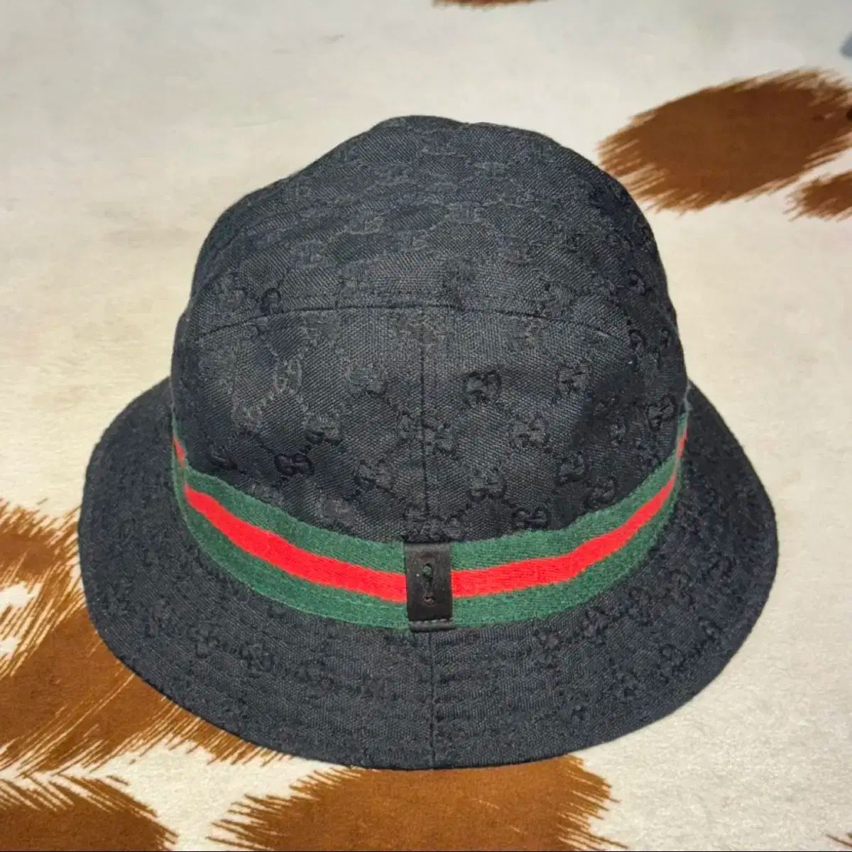 GUCCI グッチ モノグラム ジャガード バケットハット L