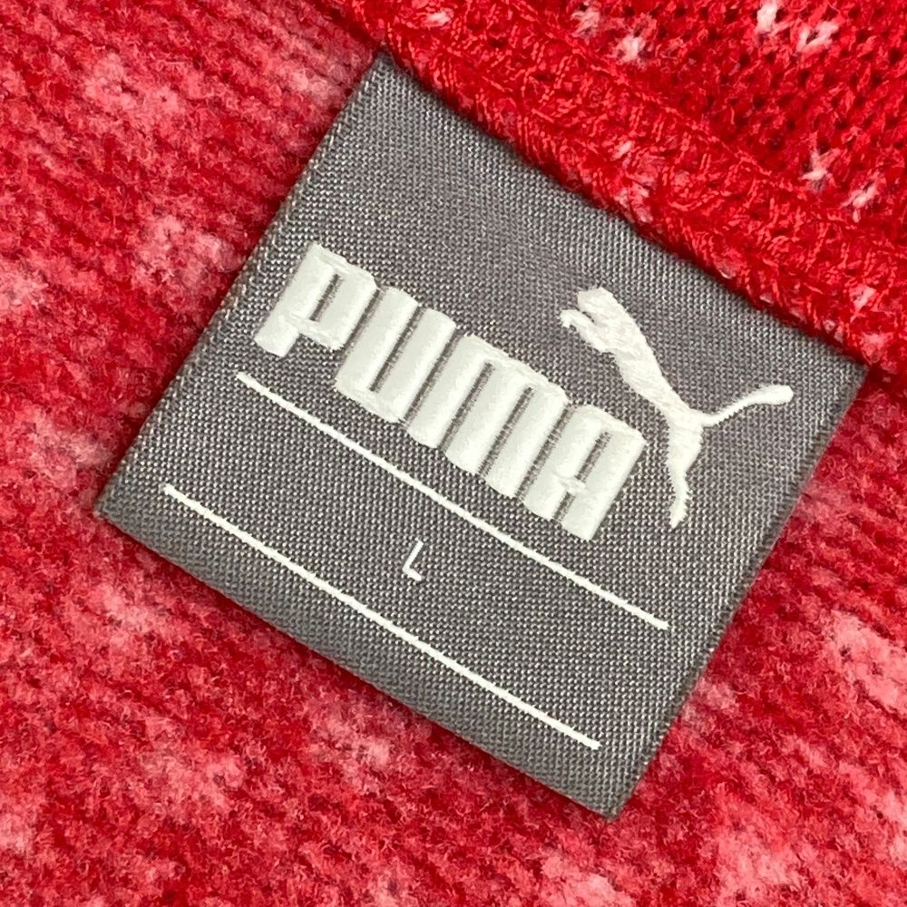 サイズ：L PUMA GOLF プーマゴルフ ニット フリース ジップジャケット