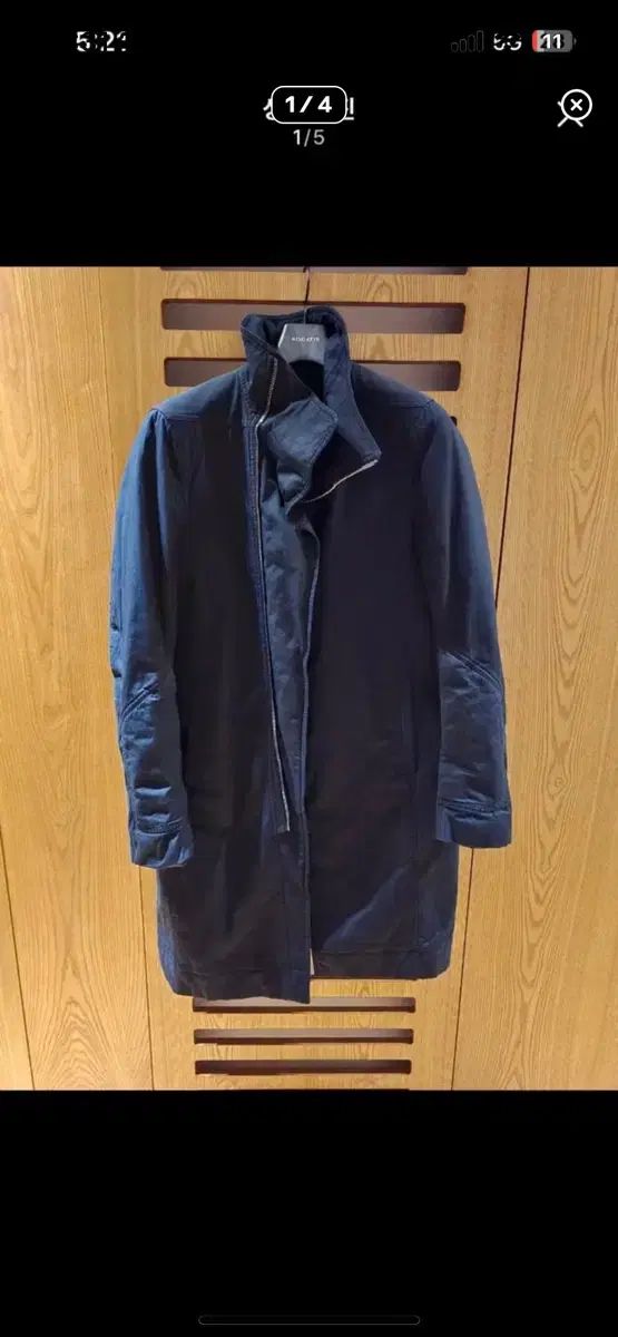 Rick Owens リックオウエンス オブリークコート 48