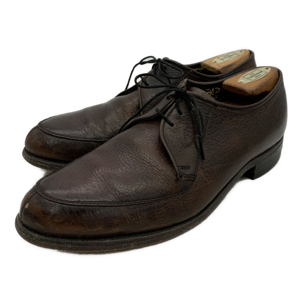 60年代 Bootmaster BY THOM McAN Uチップ レザーシューズ ブラウン(メンズ 8)中古 古着 KA2019 60年代 Bootmaster BY THOM McAN Uチップ レザーシューズ ブラウン