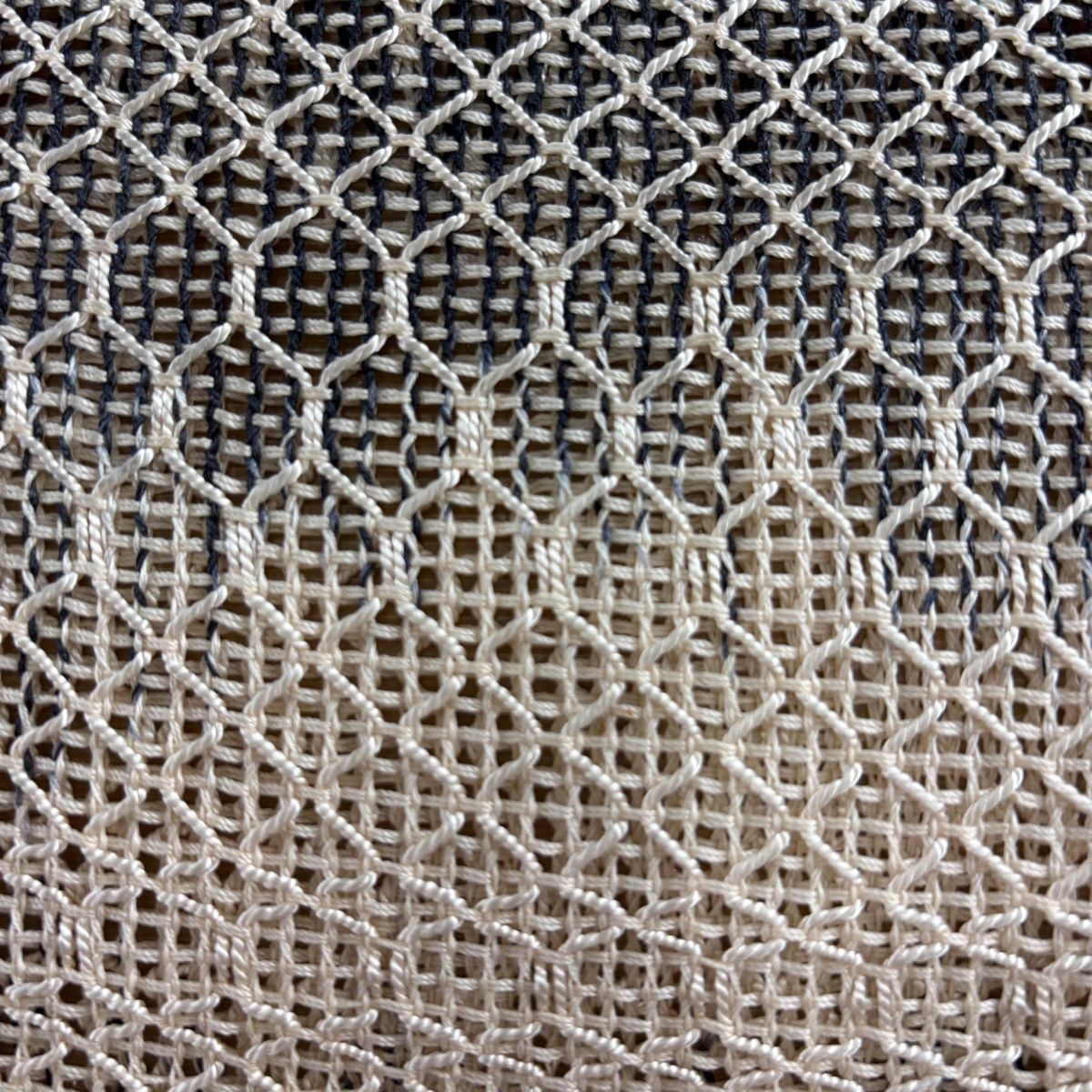 名古屋帯 秀品 夏帯 羅 八寸名古屋帯 松葉仕立て 段縞 幾何学模様 ベージュ 正絹 USTAUSTRALIA_COM_AU