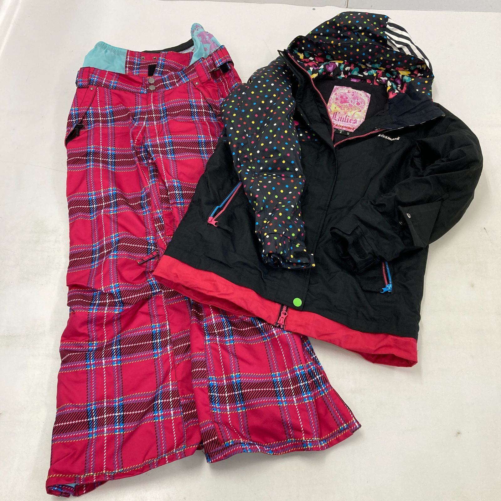 Kiss mark スノーボードウェア 上着M ズボンL