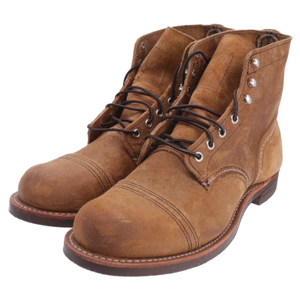 REDWINGアイアンレンジャー8083ブラウン スエード Red Wing レッド