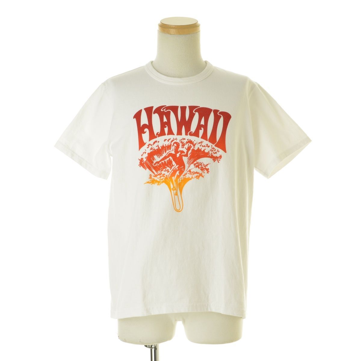 【JOEMcCOY】MC19033 HAWAII ハワイプリント半袖Tシャツ
