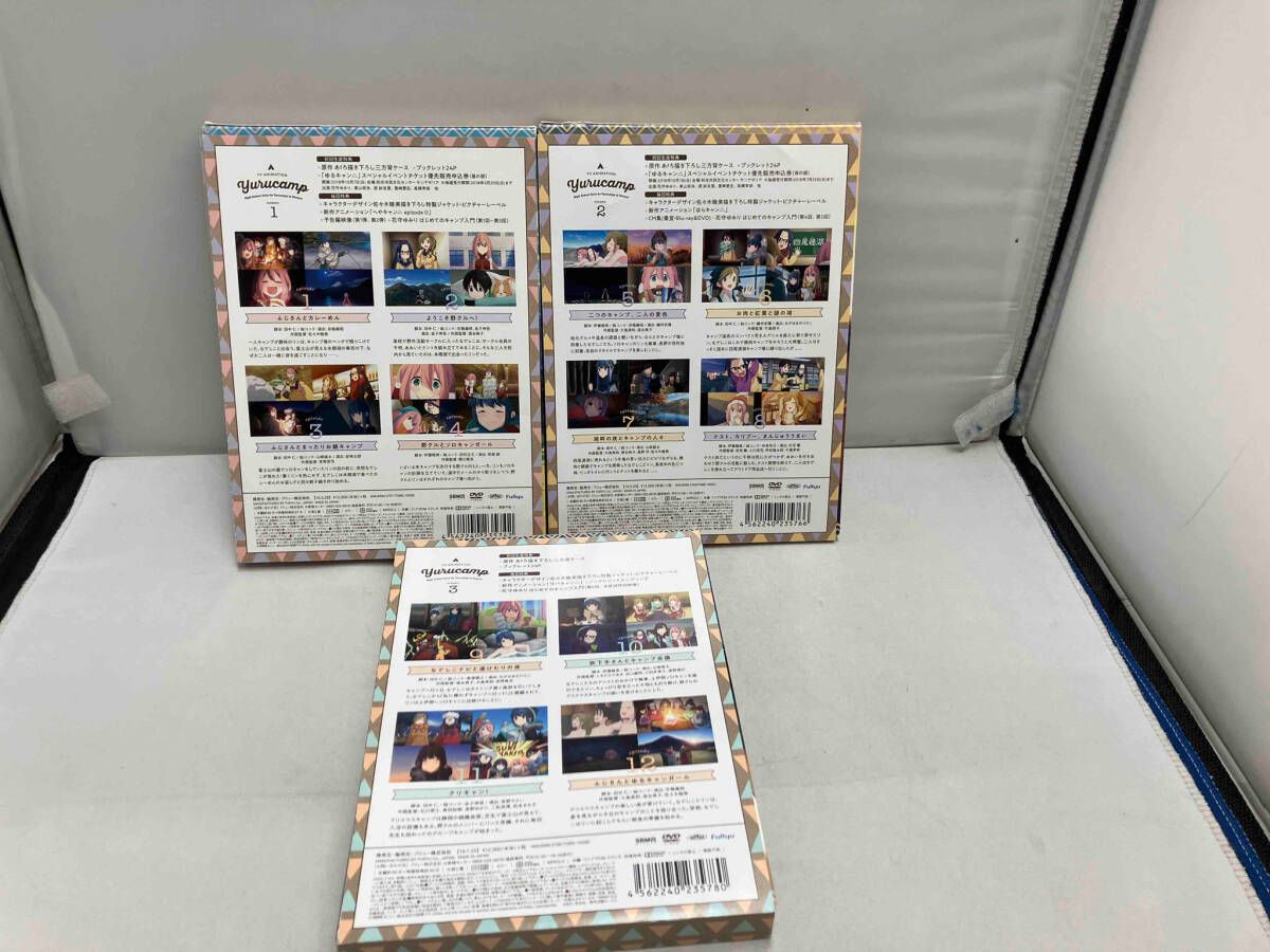 ゆるキャン△ 1期 DVD 全3巻セット DVD 【※※※】[全3巻セット]ゆるキャン△ 第1~3巻 - メルカリ