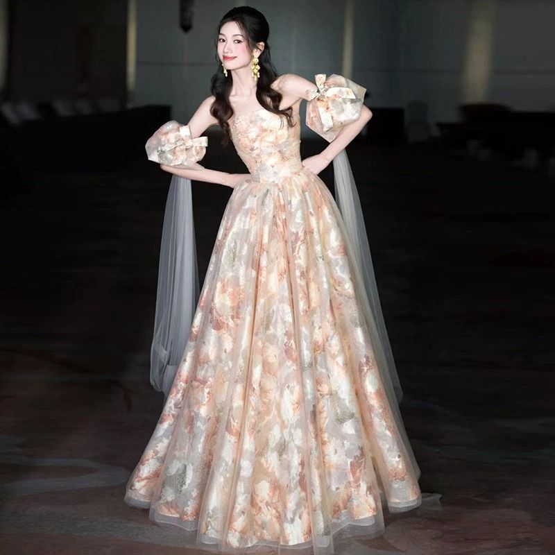 ドレス ウエディングドレス パーティードレス 演奏会 発表会 花嫁 イブニングドレス ブライダル 二次会 ロングドレス エレガント かわいい ゆうが MAAHADDERANG_COM