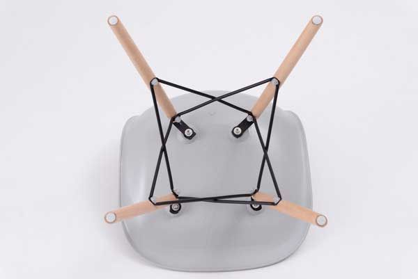 ビーチ とＡＢＳ樹脂のジュレチェア