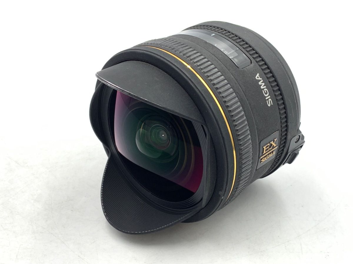  並品 シグマ 10 mmF 2.8 EX DC FISHEYE HSM ニコン用 レンズ(単焦点) カメラ