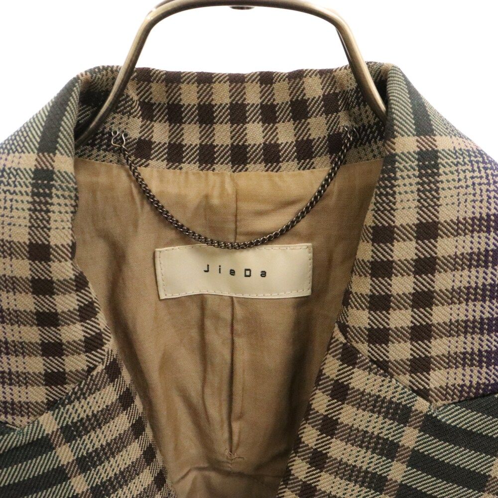 Jieda (ジエダ) DOUBLE TAILORED JACKET ダブル テーラード ジャケット Jie-20W-JK06-A マルチ