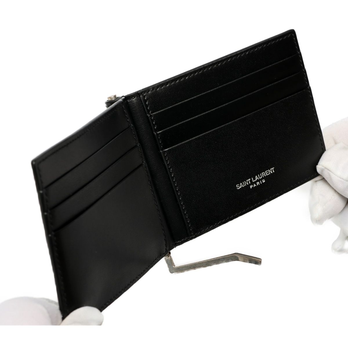 サンローラン/SAINT LAURENT タイニー カサンドラ ビルクリップ