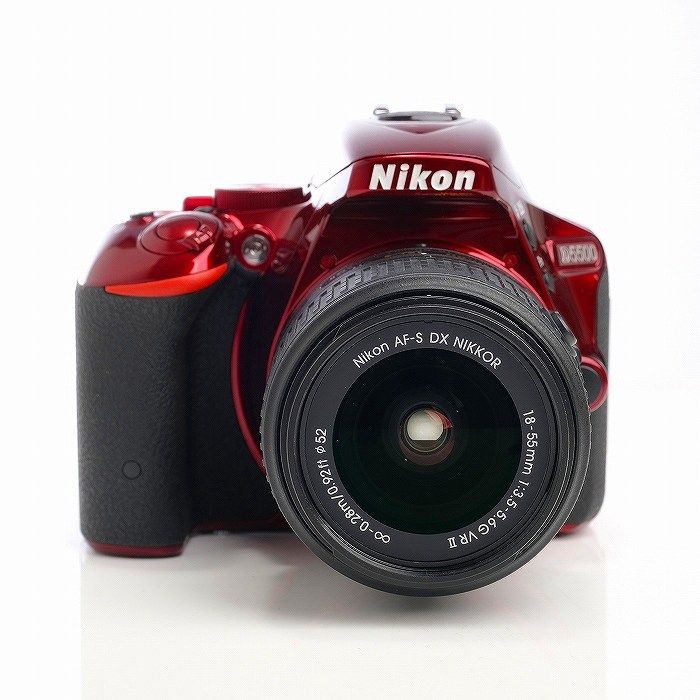 ニコン Nikon D5500 18-55VR2 レンズキツト レツド