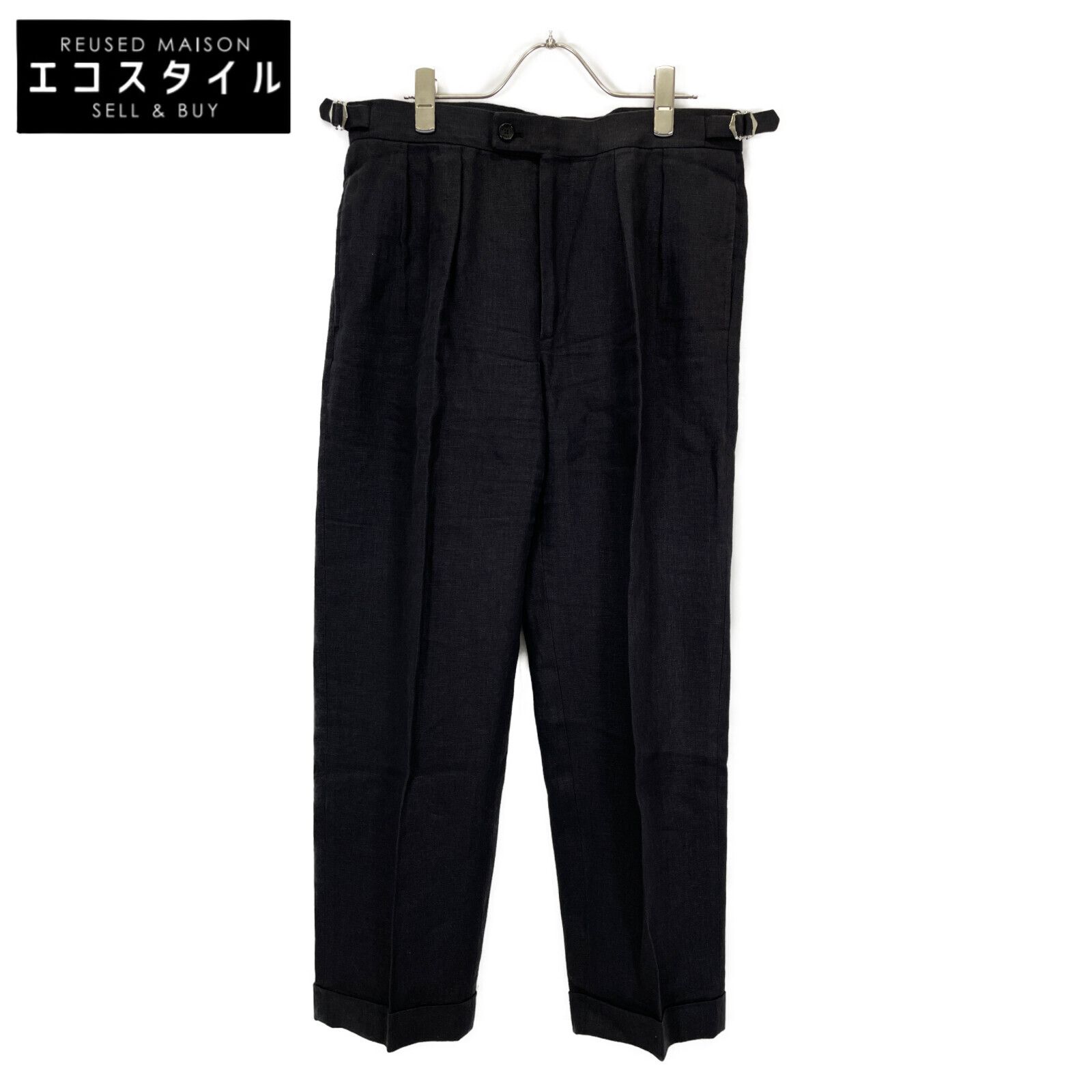 BERNARD ZINS ベルナールザンス 【BEAMS F別注】60200-099 ブラック BERNARD ZINS ベルナールザンス 【BEAMS F別注】60200-099 ブラック