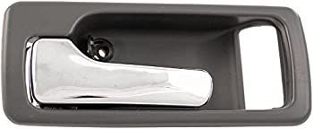 Dorman - HELP 92582 室内ドアハンドル フロント左 パワーロックなし クローム/グレー