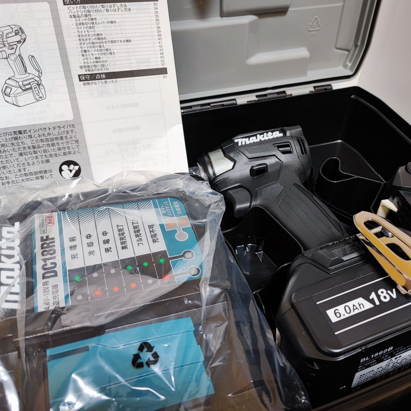 夏期間限定☆メーカー価格より68%OFF!☆ Makita マキタ 18V インパクト