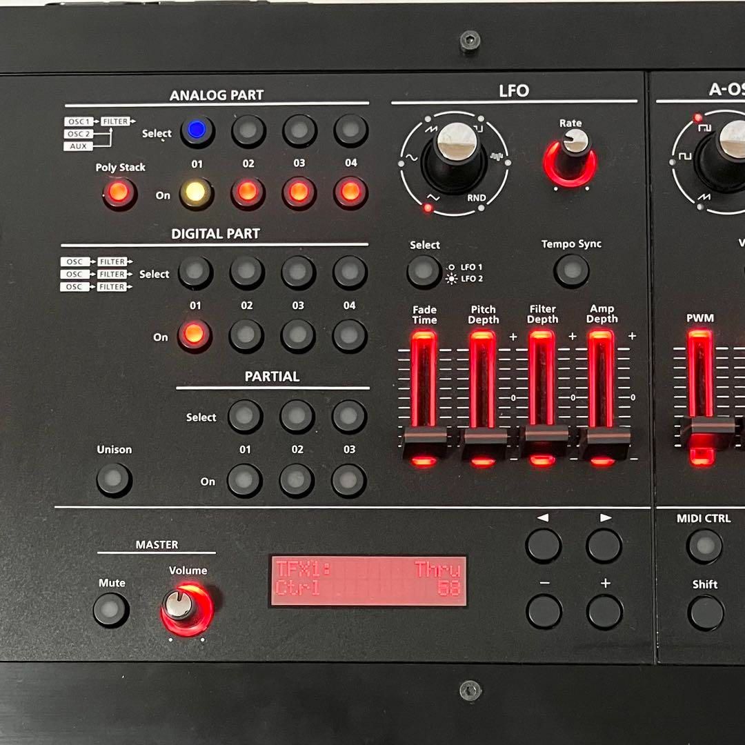 ROLAND ローランド シンセサイザー JD-XA 49鍵盤 ケース付 鍵盤