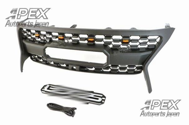 レクサス LX LX570 中期 2012－2015年 LED付き フロントグリル グリル フロントガーニッシュ 外装カスタムZYL036 入荷 FFCRYSTALESIA_COM