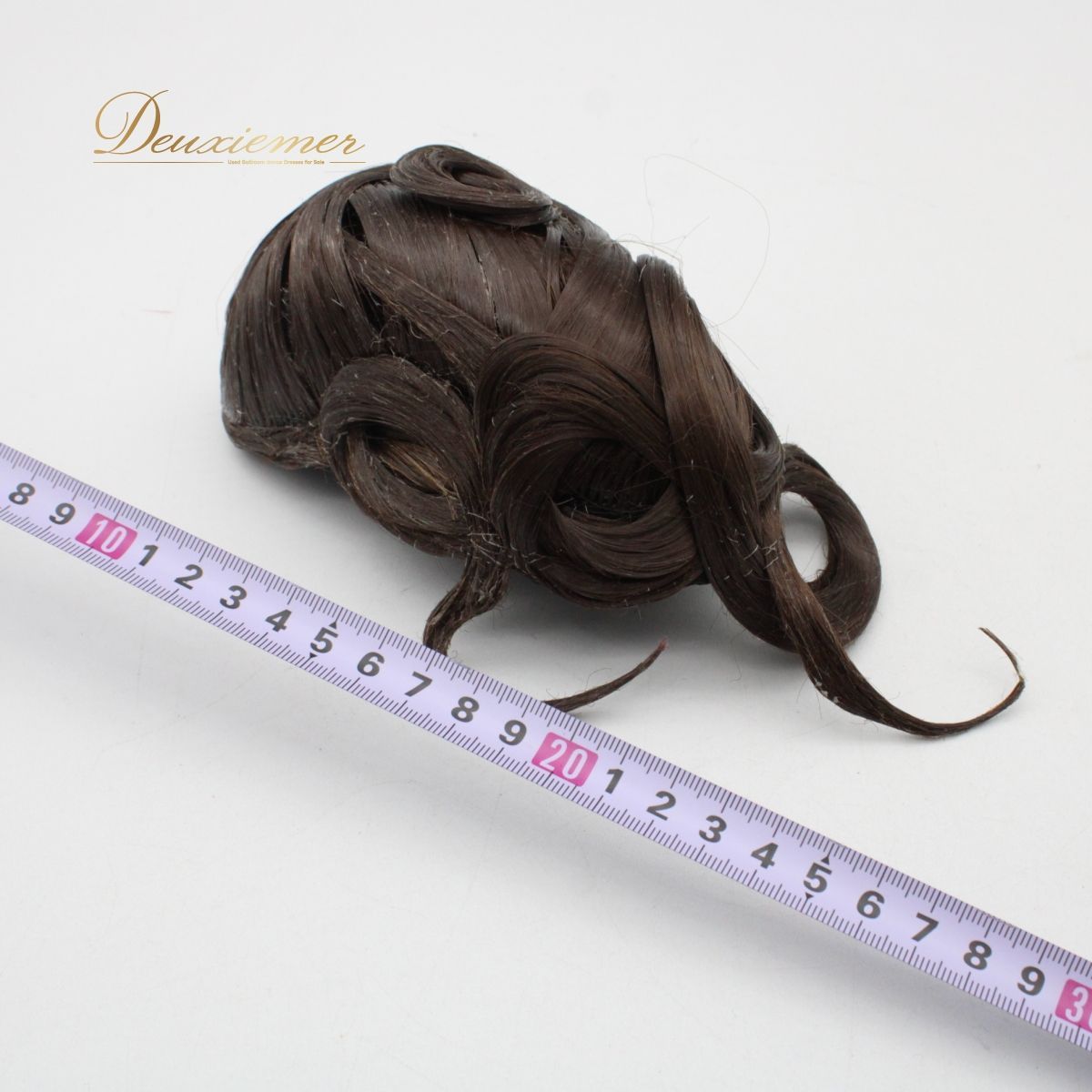 社交ダンス用ヘアアクセサリー シニオン　髪飾り　つけ毛 社交ダンス 多美咲 シニヨン ヘアオーナメント つけ毛 つけ髪