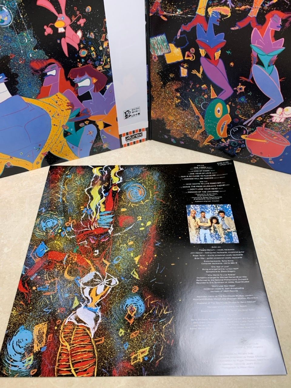 LP 帯付 QUEEN クイーン A KIND OF MAGIC EMS-91168 - メルカリ