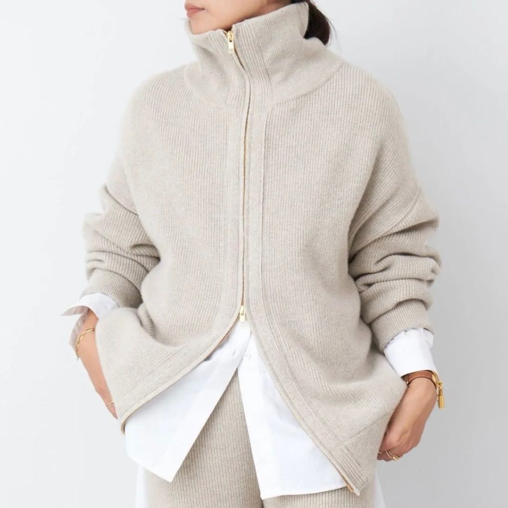 ドゥーズィエムクラスDeuxiemeClasse OLBIAロングジップブルゾン Deuxieme Classe *OLBIA ロングジップ ブルゾン Deuxieme Classe