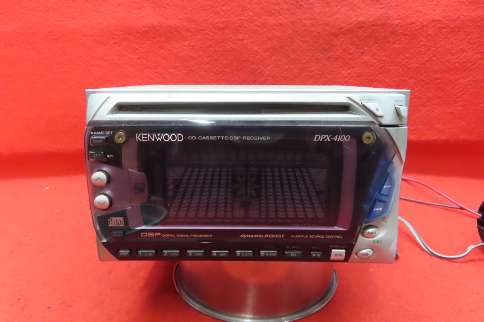 ＊CS1183＊/ケンウッド　DPX-4100V　CD カセットプレーヤー　デッキ　カーオディオ　2DIN