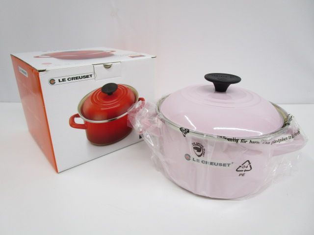 未使用新品◆LE CREUSET EOS キャセロール　両手鍋18cm 送料無料】☆新品未開封☆LE CREUSET ルクルーゼ 両手鍋 EOS