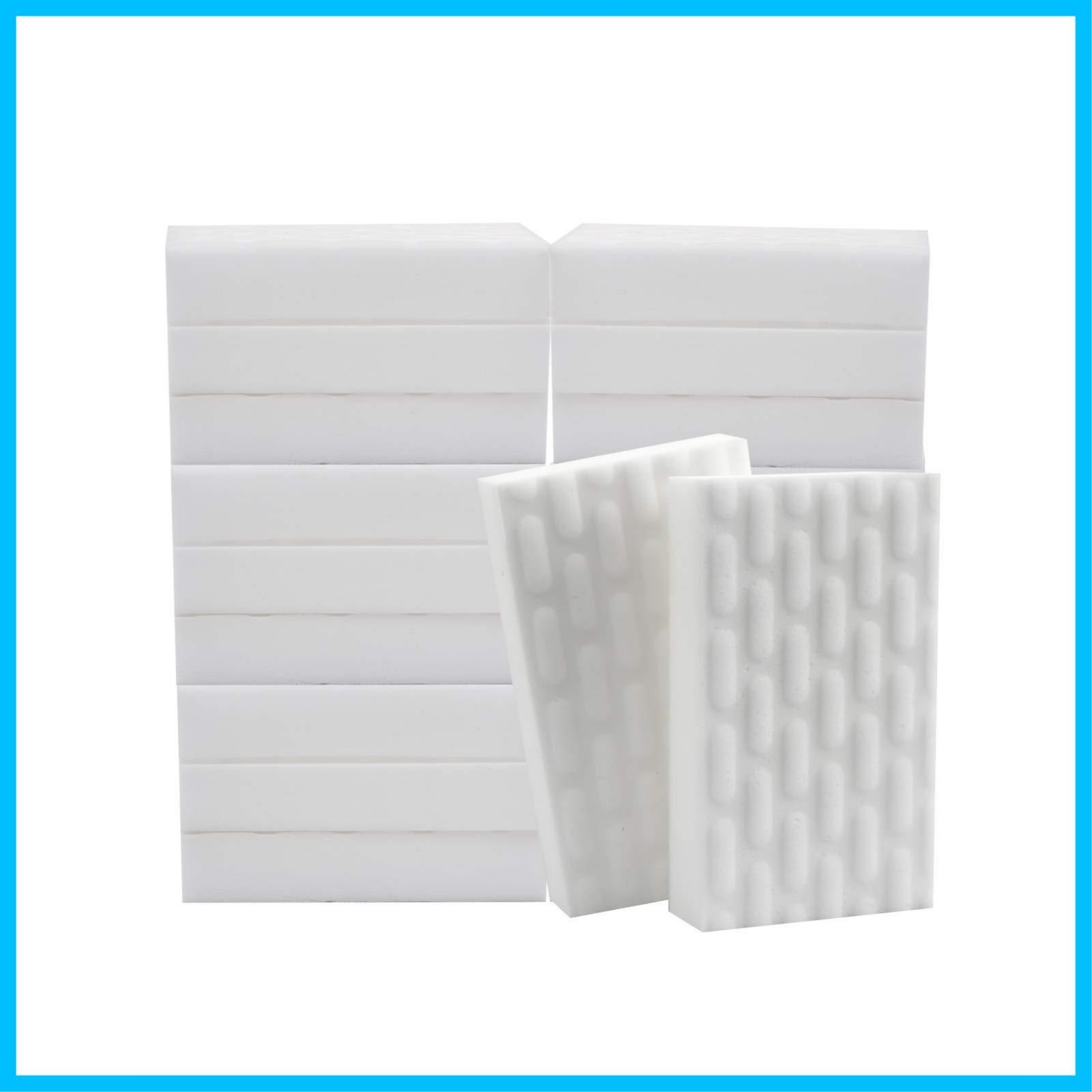 圧縮 メラミンスポンジ メラミンスポンジ 2倍圧縮タイプ 母の日プレゼント 洗剤いらない 20個セット IUM !-利用不可文字-!