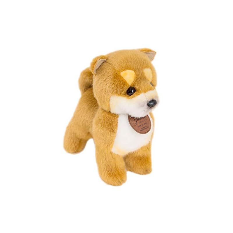 三英貿易 オリジナル ぬいぐるみ グレイスフル シバイヌ S 立ち 茶 W12.5×D24×H21.5cm イヌ I-6857 1