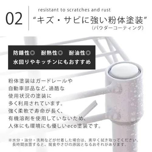 【保障できる!】 メタルラック ウッドボード付き CMM-75185B ホワイト