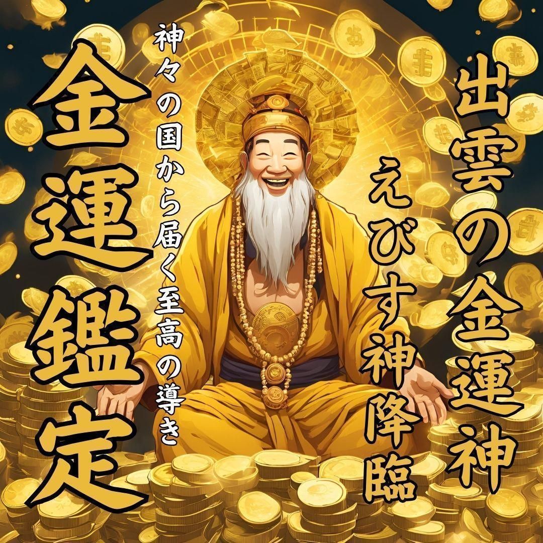 出雲の商売繁盛の神様降臨の最高位金運鑑定◇金運上昇｜仕事運｜臨時