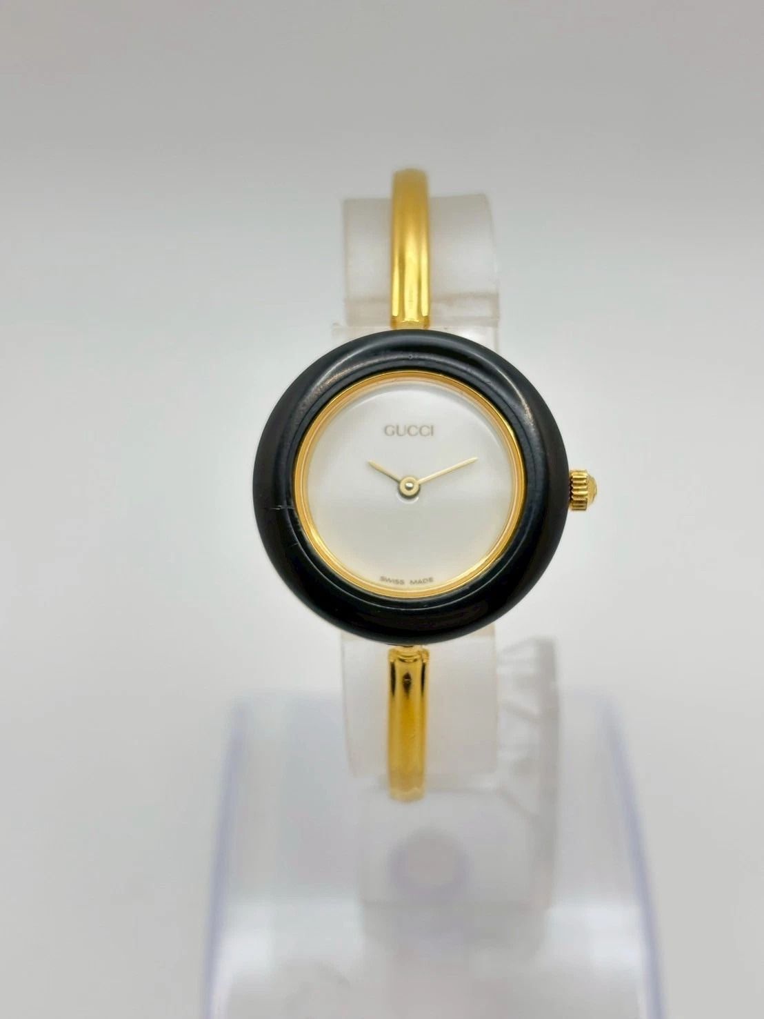 グッチ GUCCI チェンジベゼル 11/12 レディース 腕時計 ゴールド 金