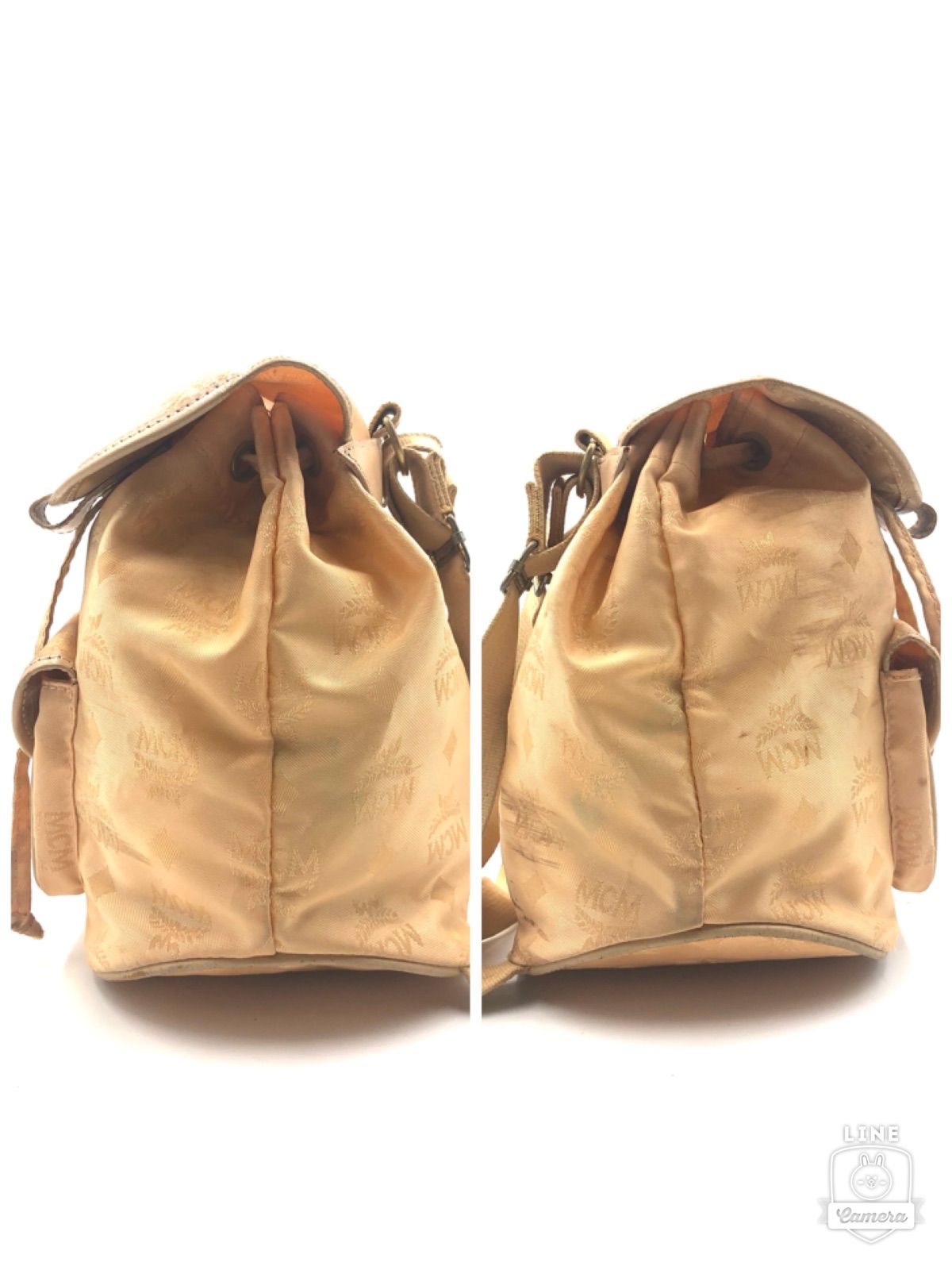 □ドイツ時代ヴィンテージ□MCM エムシーエム ヴィセトス総柄 リュック 